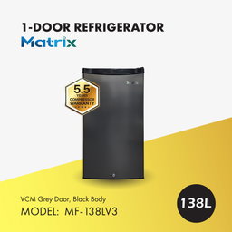 MATRIX 1-DOOR FRIDGE 138L (MF-138LV3)