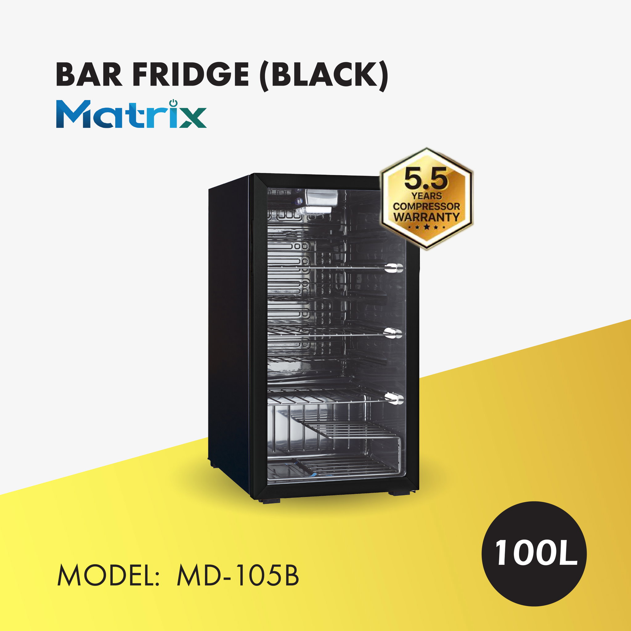MATRIX BEVERAGE COOLER 100L (MD-105B)_0