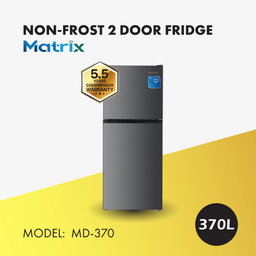 MATRIX 2-DOORS FRIDGE 370L (MD-370S)