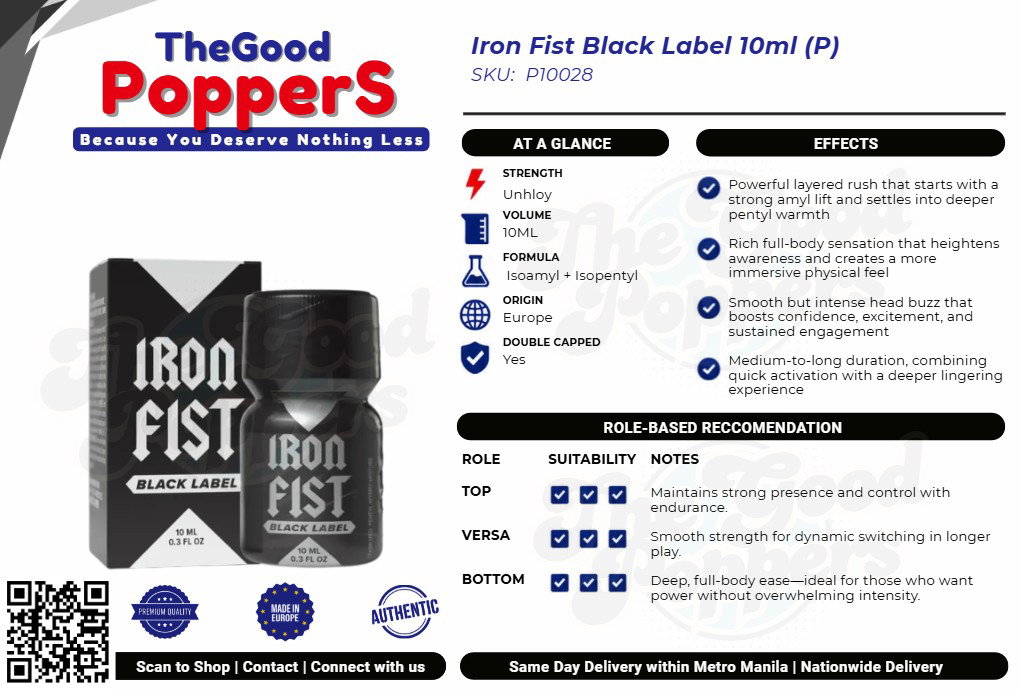 Iron Fist Black Label 10ml (P)_0