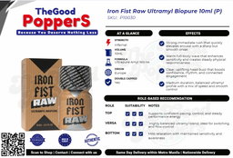 Iron Fist Raw Ultramyl Biopure 10ml (P)