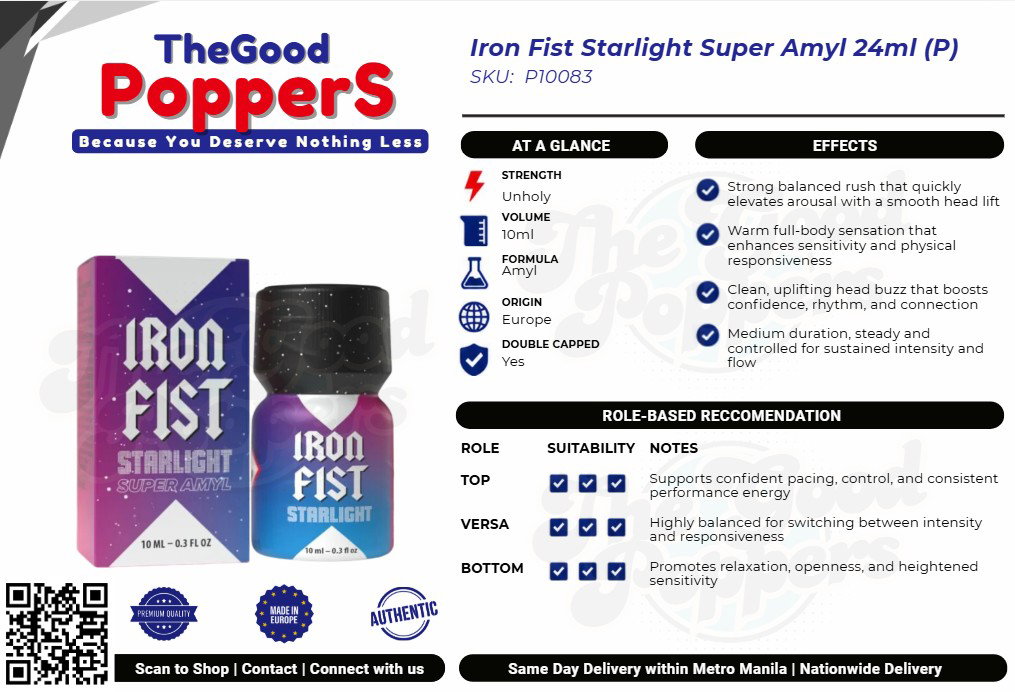 Iron Fist Starlight Super Amyl 10ml (P)