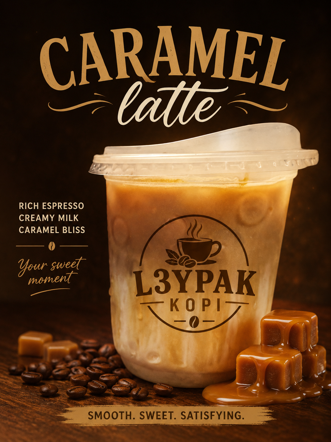 Iced Caramel Latte
