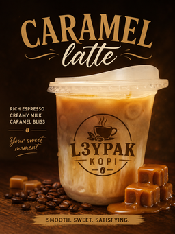 Iced Caramel Latte