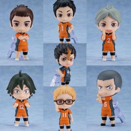 (Japan Version) Nendoroid Surprise Haikyu!! - 02 Karasuno Edition “HAIKYUU!!”