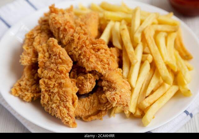 CHICKEN FINGERS&FRENCH FRIES