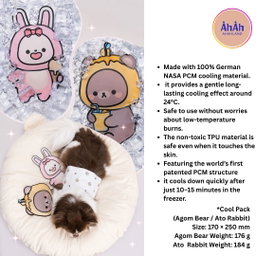AhAhLand Cool Pad (Bear/Rabbit) 