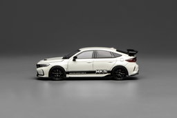 MOTOR HELIX MODEL 1/64 HONDA CIVIC TYPE-R (FL5) - HKS CHAMPIONSHIP WHITE