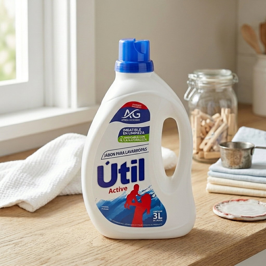 JAB. LIQUIDO DE ROPA UTIL 3L