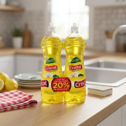 DETERGENTE CRISTAL 1.25L X2