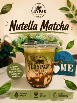 Iced Nutella Matcha
