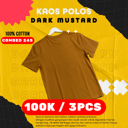 Dark Mustard 24s Dewasa - Promo 100k/3Pcs