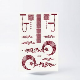 Henna Stickers