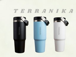 Terranika Tumbler Travel Mug - Botol Minum Stainless Steel Premium