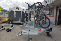 REMOLQUE PARA 10 BICICLETAS SUSPENDIDAS 