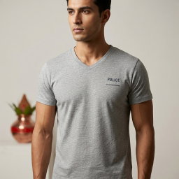 Police Brand Men's T-Shirt | Bodysize