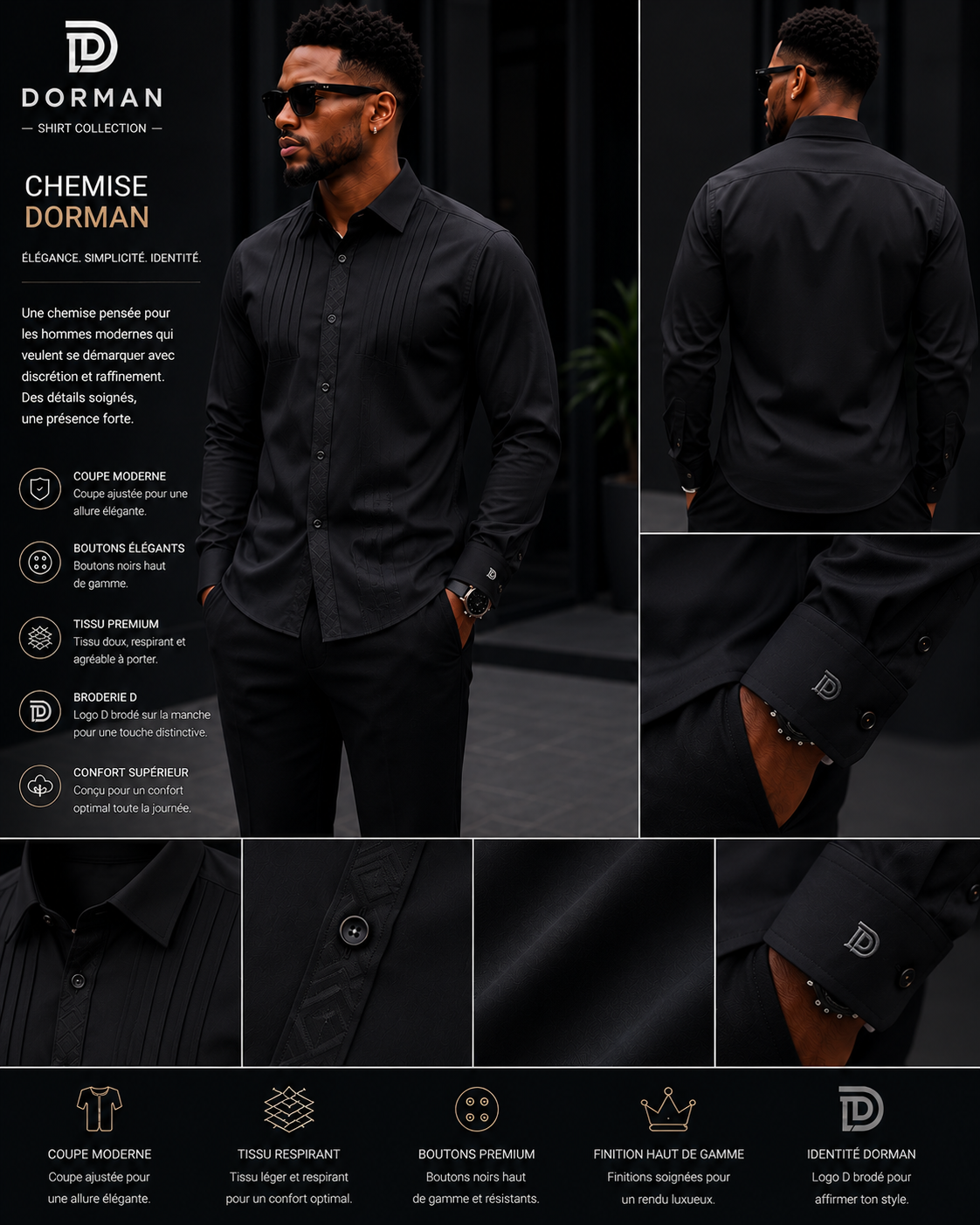 chemise noir_0