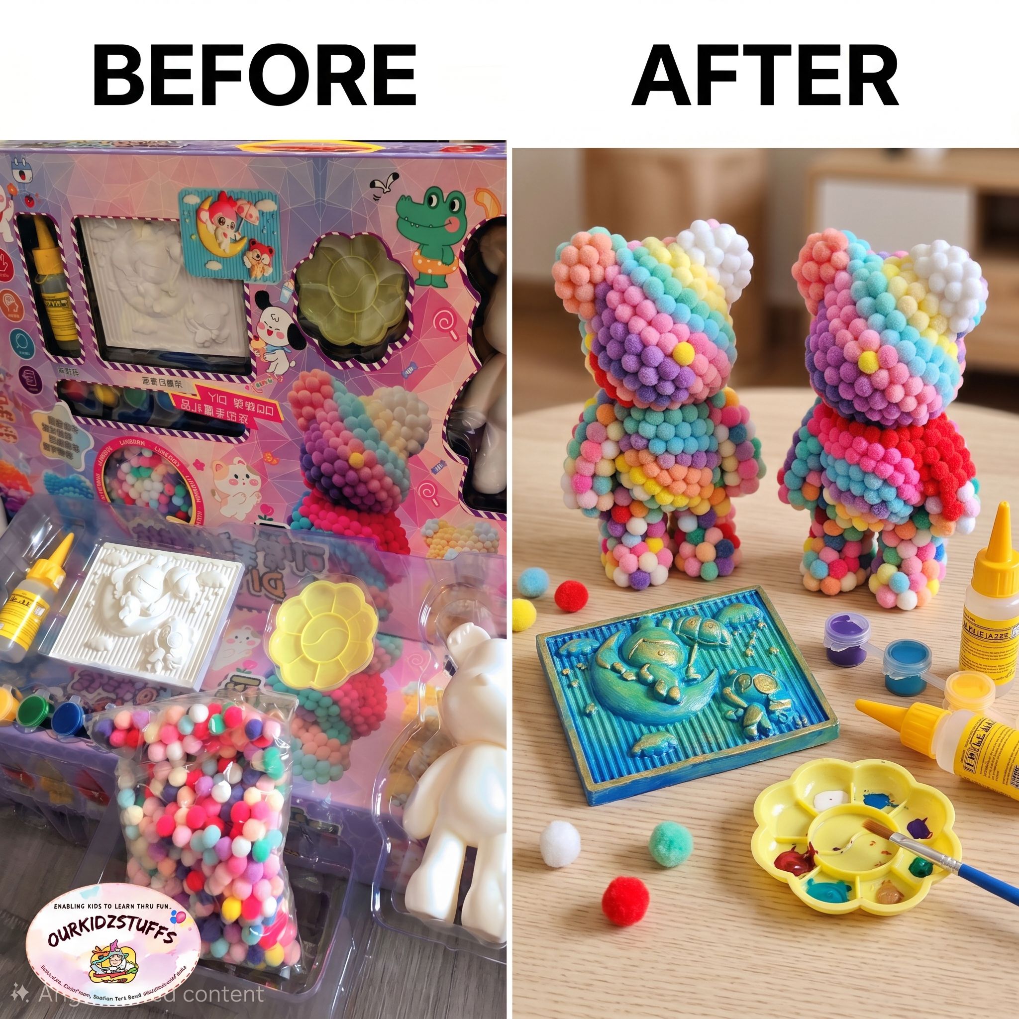 Beary Fun Art and Craft Variety Gift Set_8