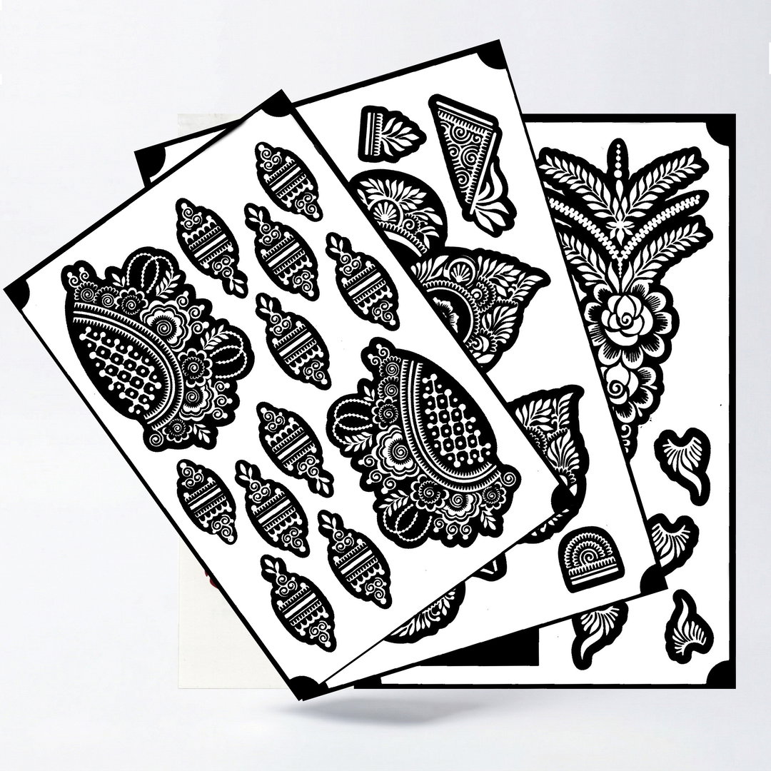 Flower Stencils