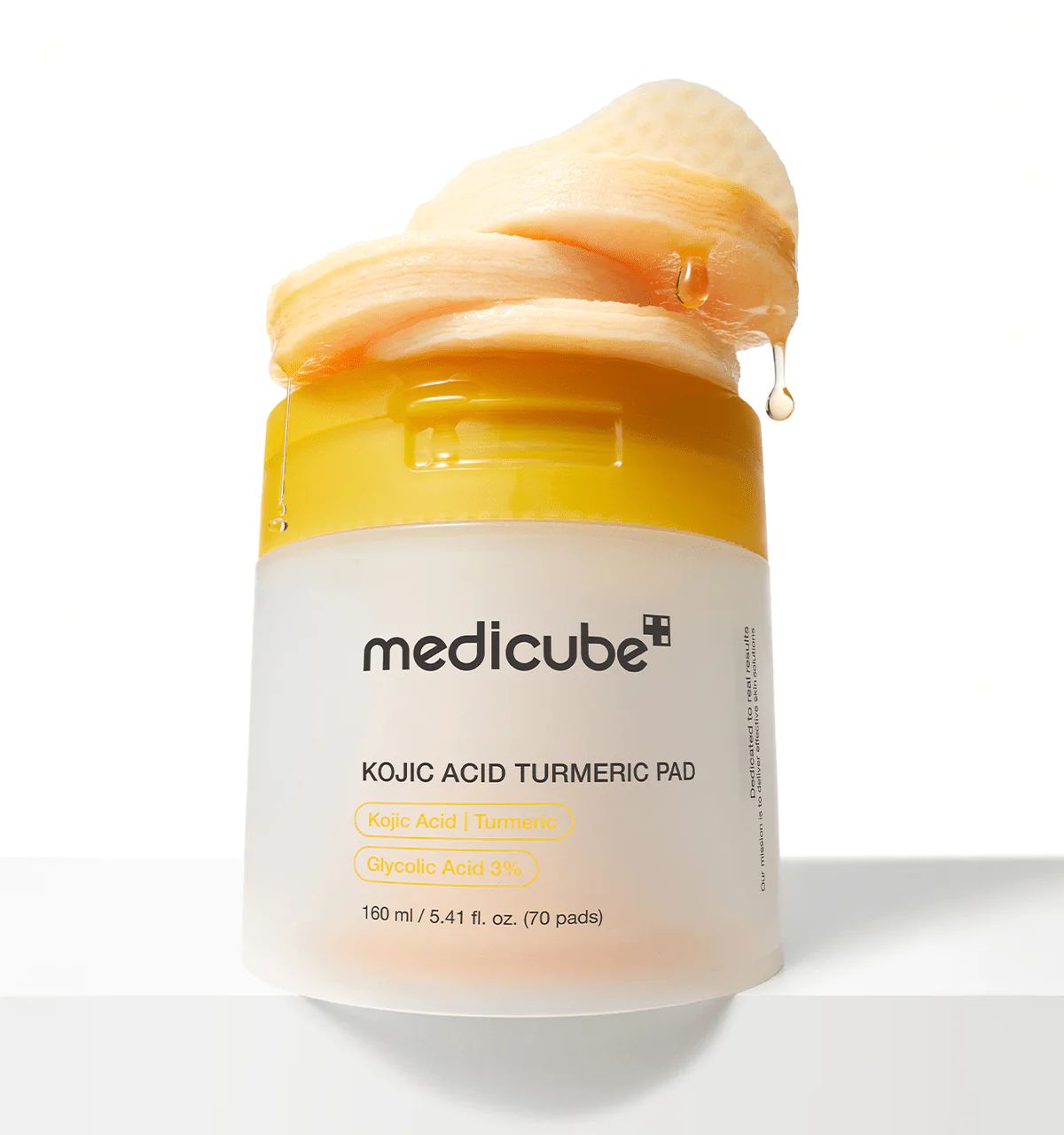 Medicube Kojic Acid Turmeric Pad 160ml بادز ميديكيوب بحمض الكوجيك_0