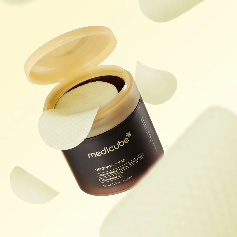 Medicube deep vit c pads ميدكيوب بادز فيتامين سي_0