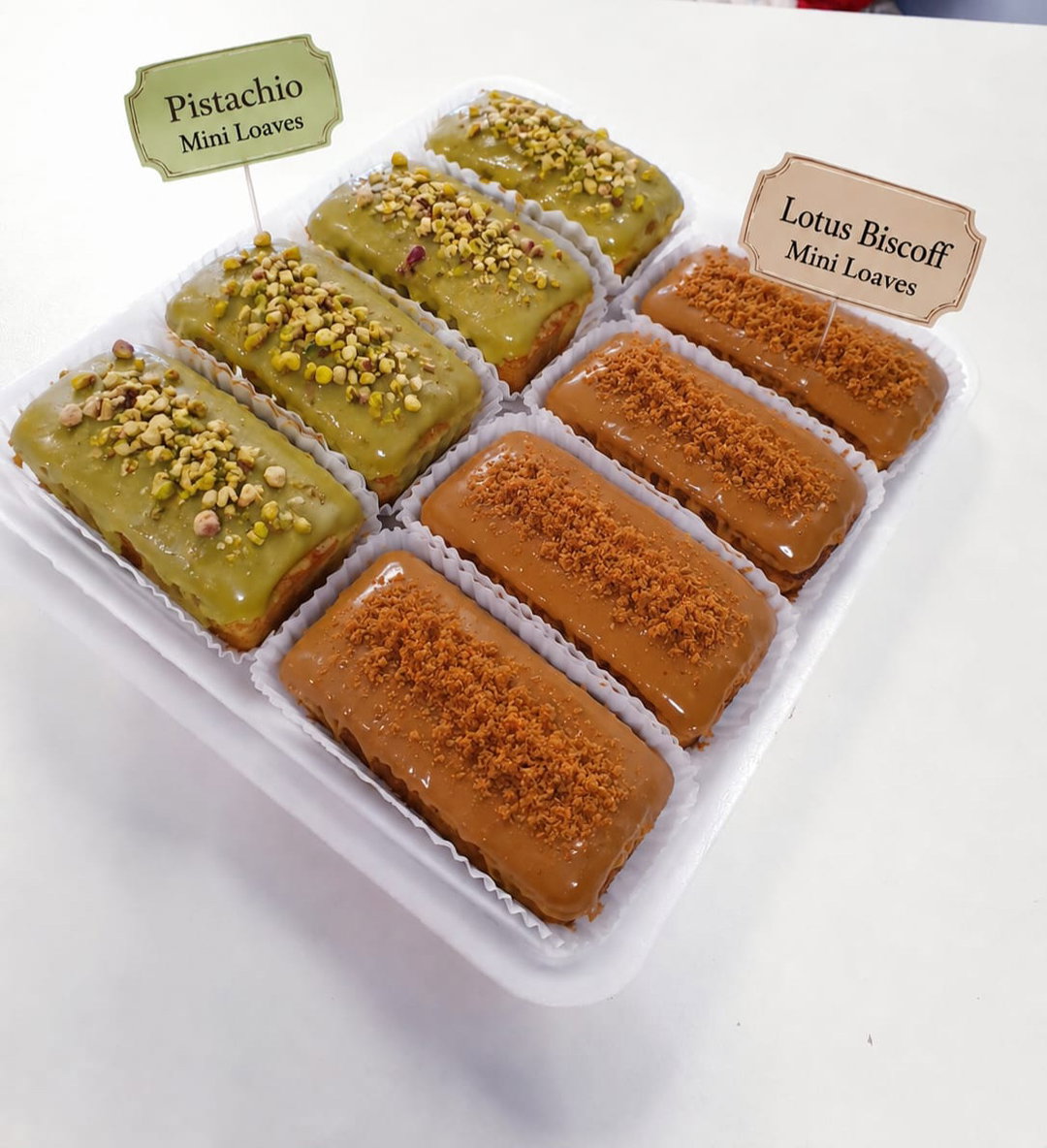 Lotus & Biscoff Mini Loaves 8s
