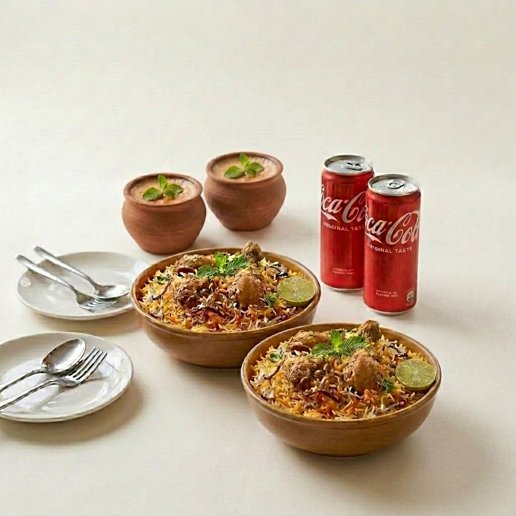 Biryani Chicken-Chaap Family Set
