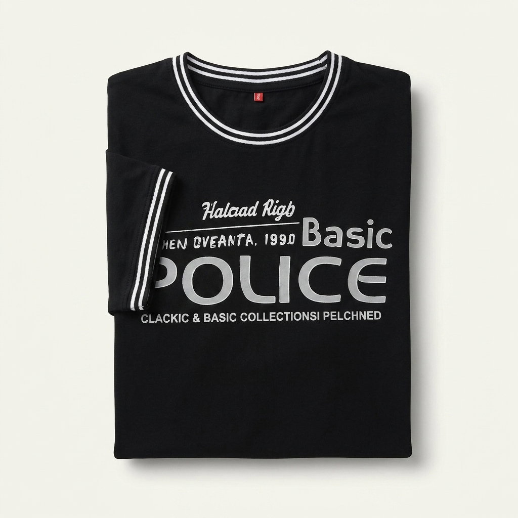 Police Brand Men's T-Shirt | Body Size   _1