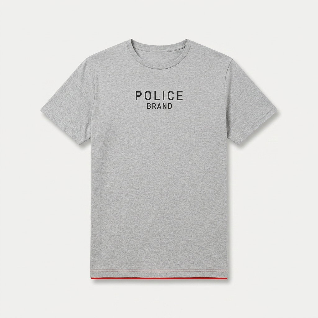 Police Brand Men's T-Shirt | Extra Size_1