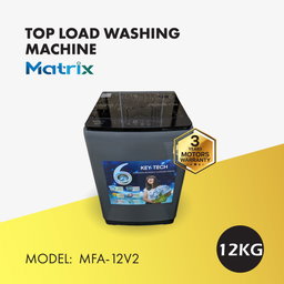 MATRIX FULLY AUTO WASHING MACHINE 12KG (MFA-12V2)