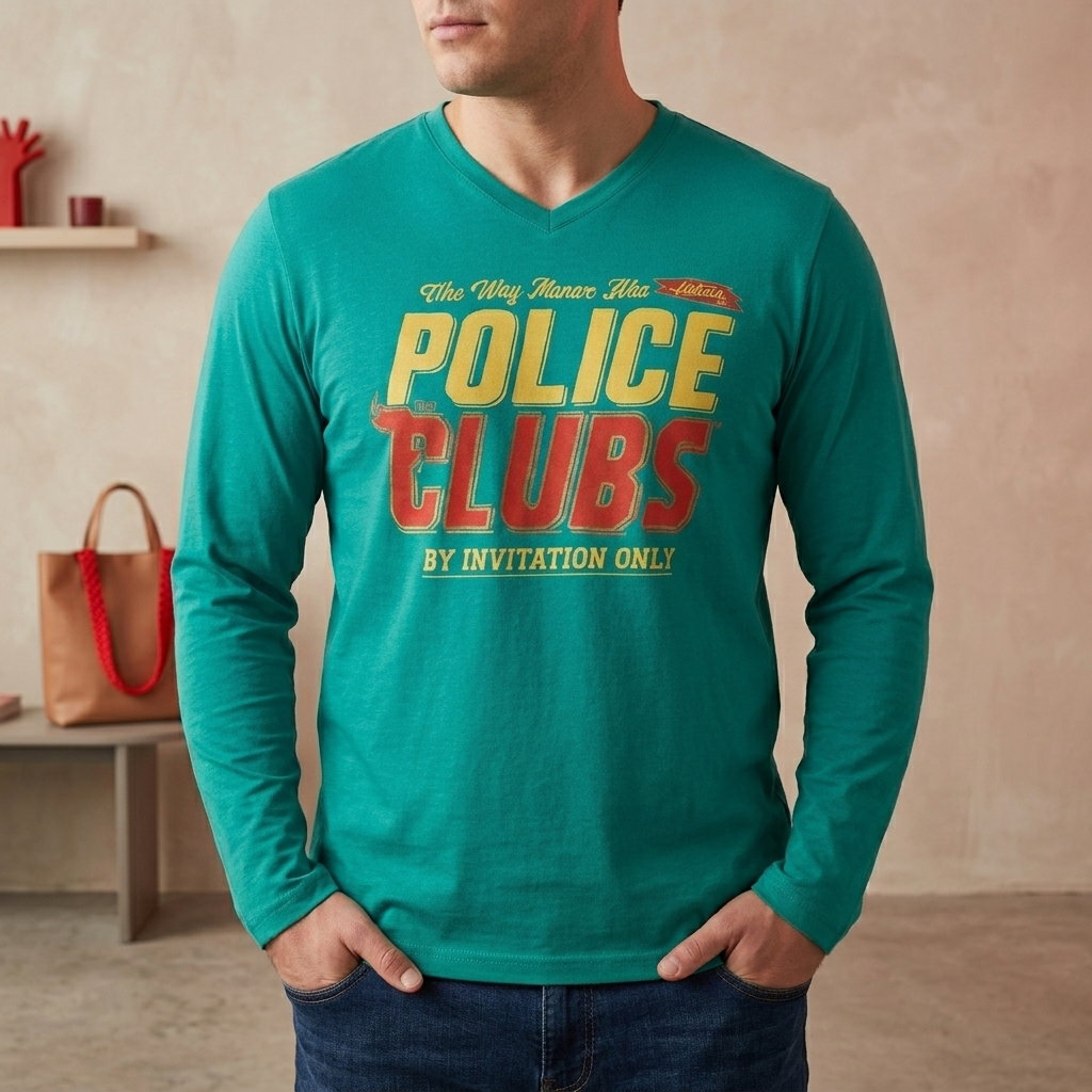 Police Brand Men's T-Shirt | Big Size