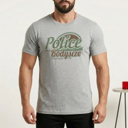 Police Brand Men's T-Shirt | Big Size