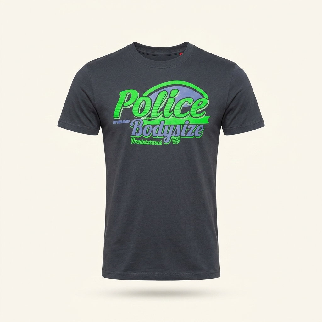 Police Brand Men's T-Shirt | Big Size