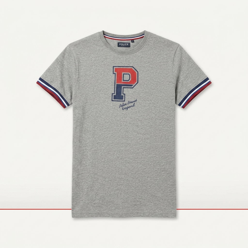 Police Brand Men's T-Shirt | Body Size_1
