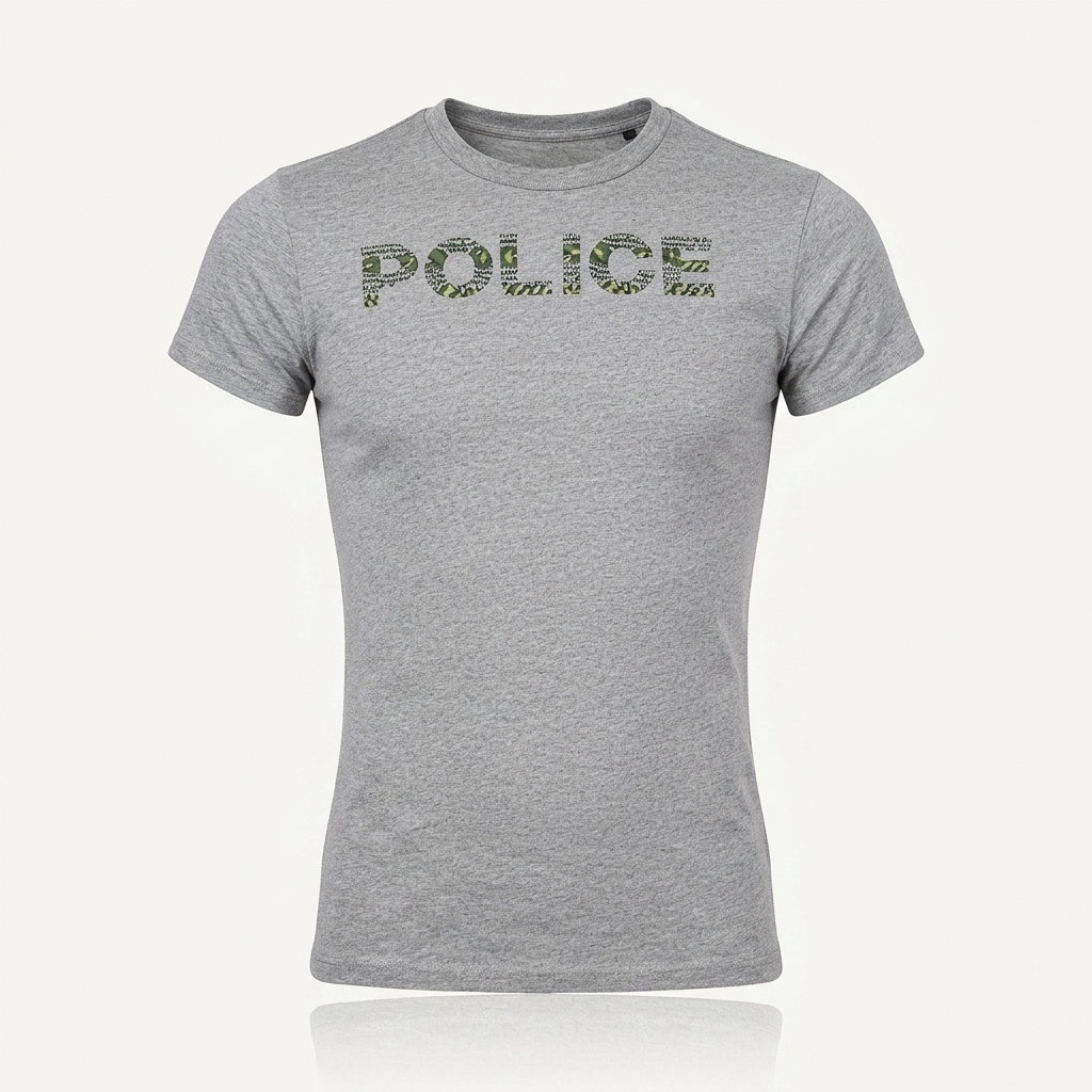 Police Brand Men's T-Shirt | Body Size_1