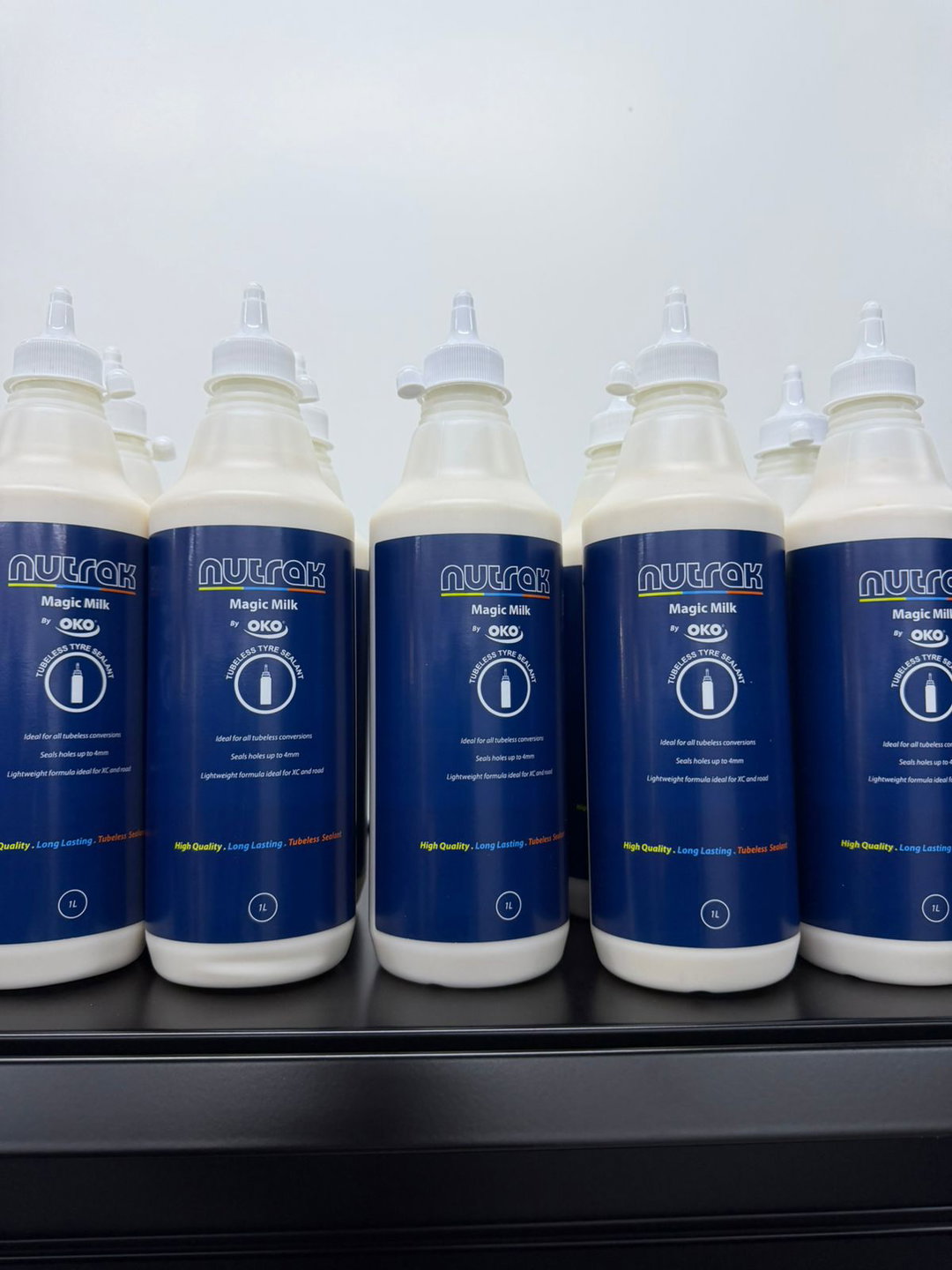 Nutrak Magic Milk Tubeless Tyre Sealant by OKO (1 Litre)
