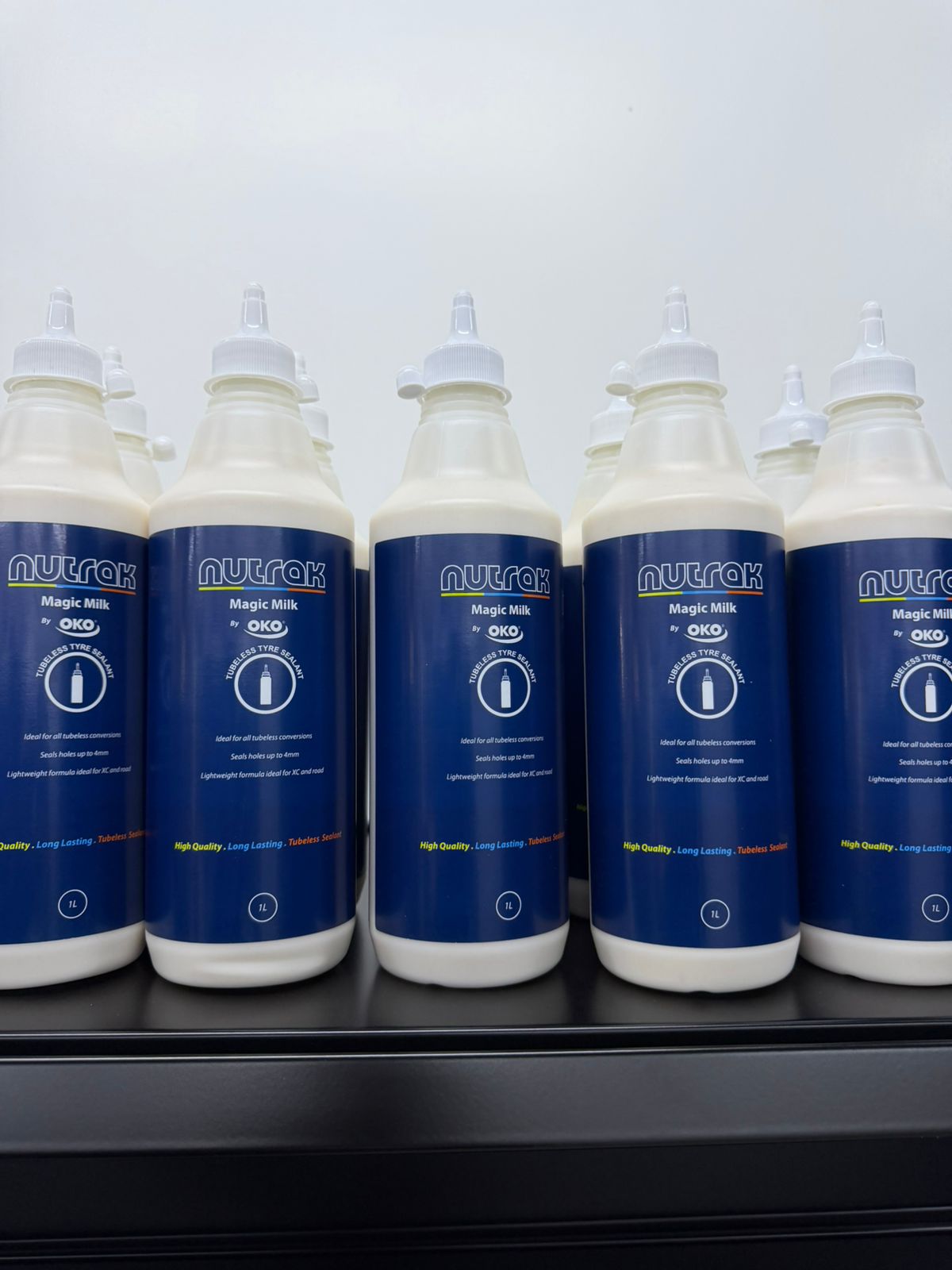 Nutrak Magic Milk Tubeless Tyre Sealant by OKO (1 Litre)