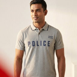 Police Brand Men's T-Shirt | Big Size   