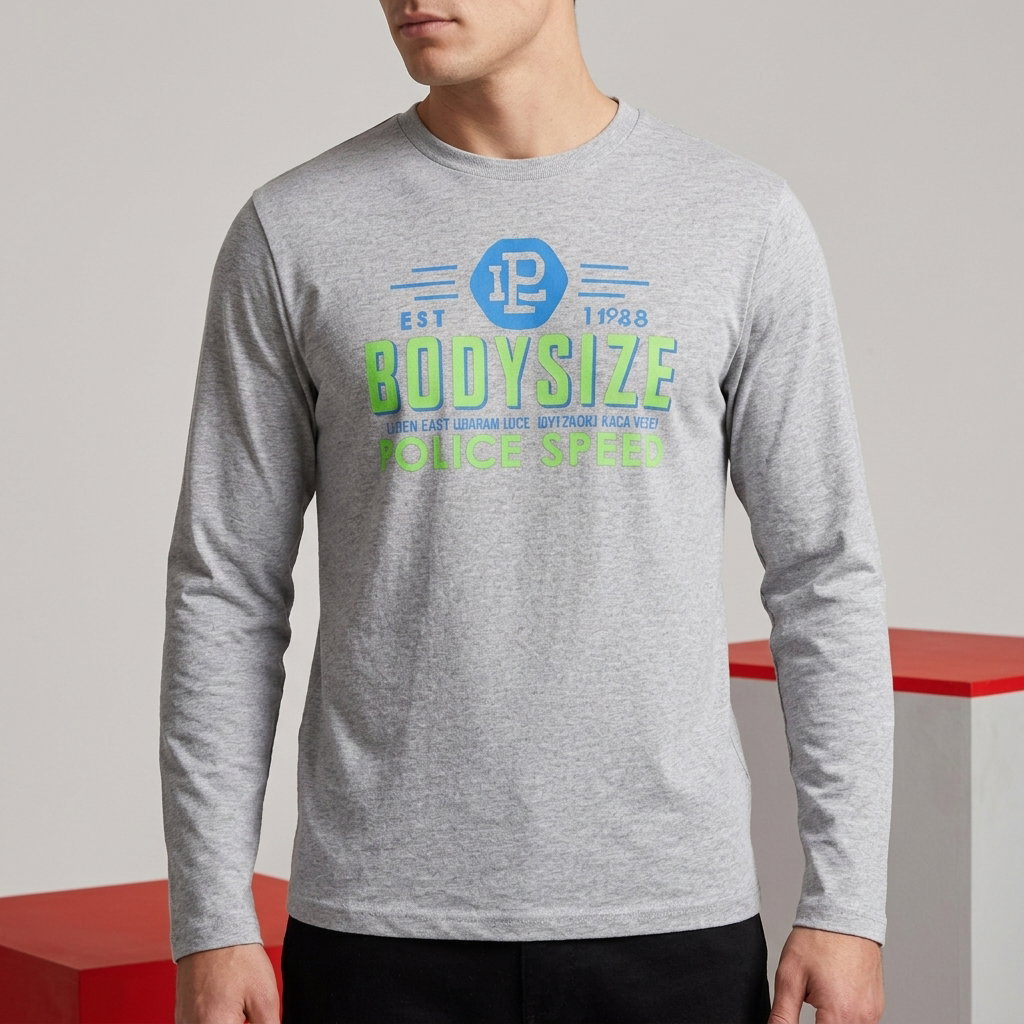 Police Brand Men's T-Shirt | Extra Size