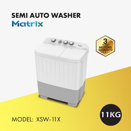 MATRIX SEMI-AUTO WASHING MACHINE 11KG (XSW-11X)