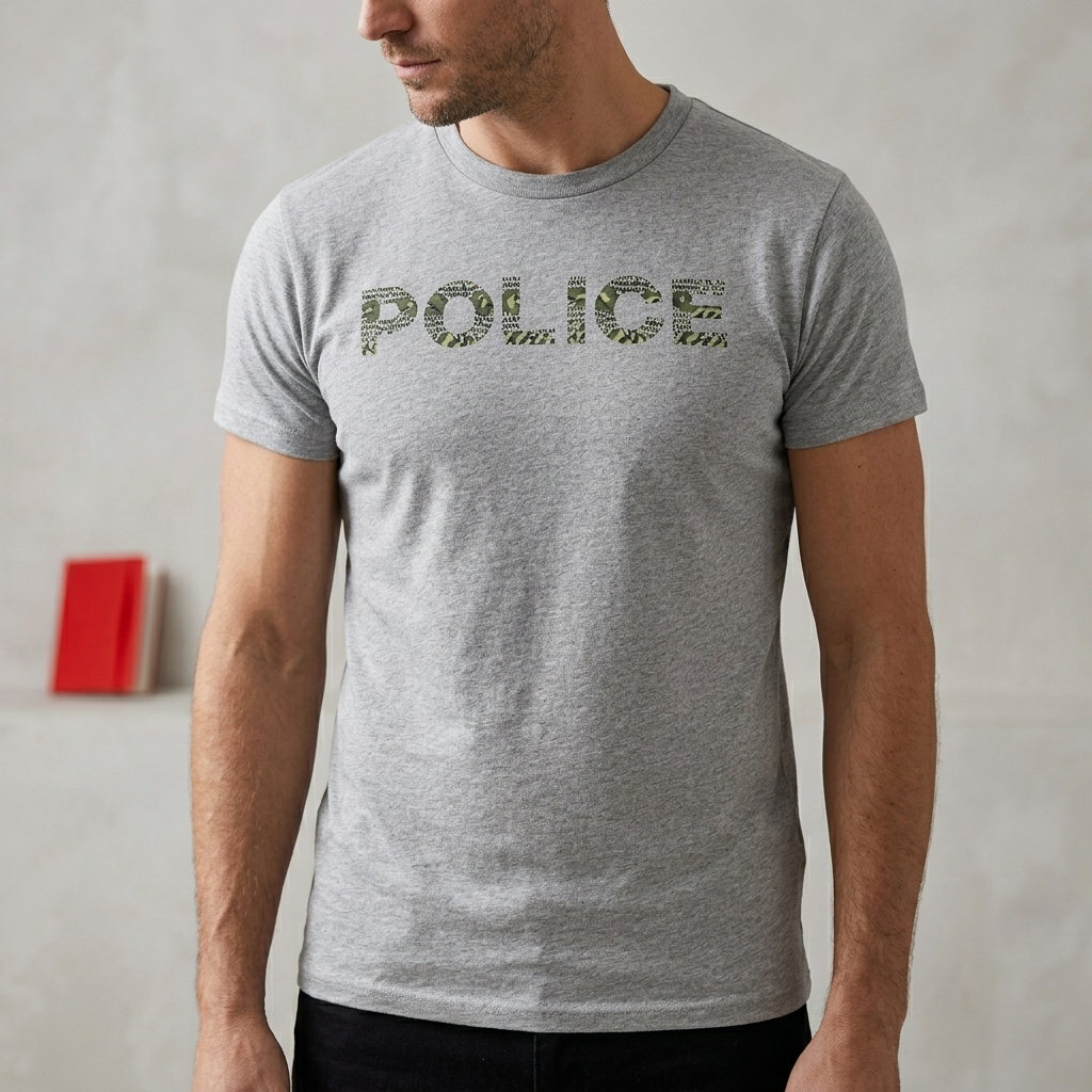 Police Brand Men's T-Shirt | Body Size