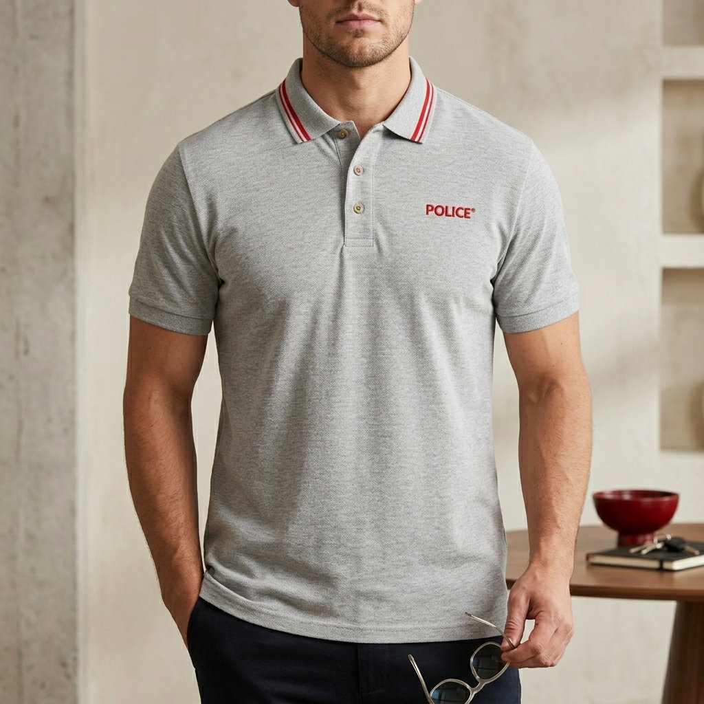 Police Brand Men's T-Shirt | Big Size