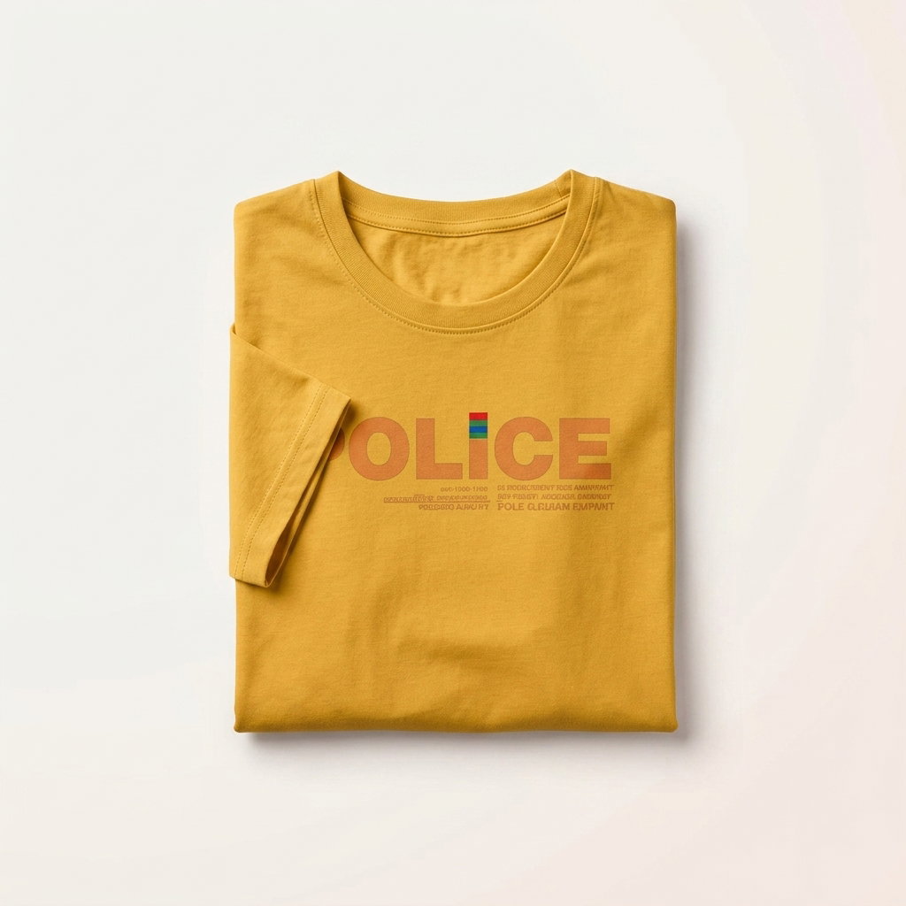 Police Brand Men's T-Shirt | Bodysize  _1