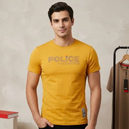 Police Brand Men's T-Shirt | Bodysize  