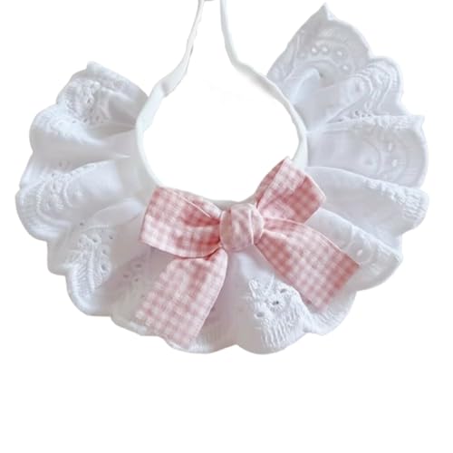 Bow lace saliva towel