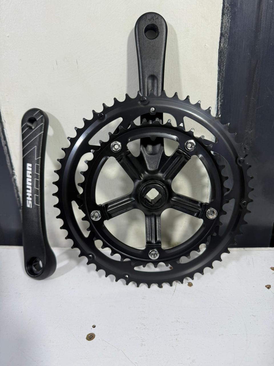 Shunan Road Bike Crankset (52/39T – BCD 110mm)_1