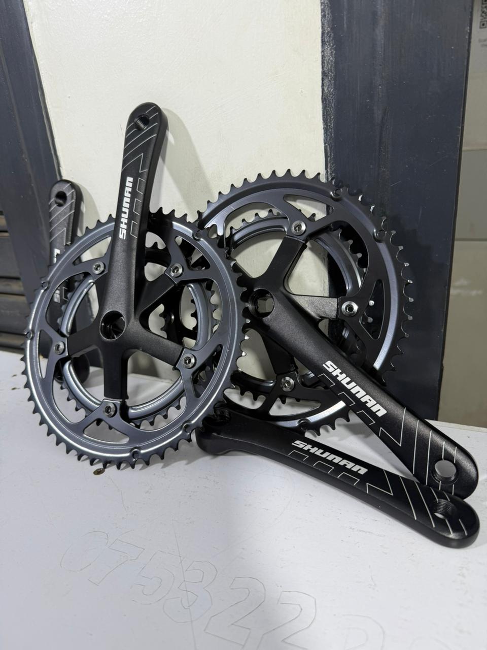 Shunan Road Bike Crankset (52/39T – BCD 110mm)_2