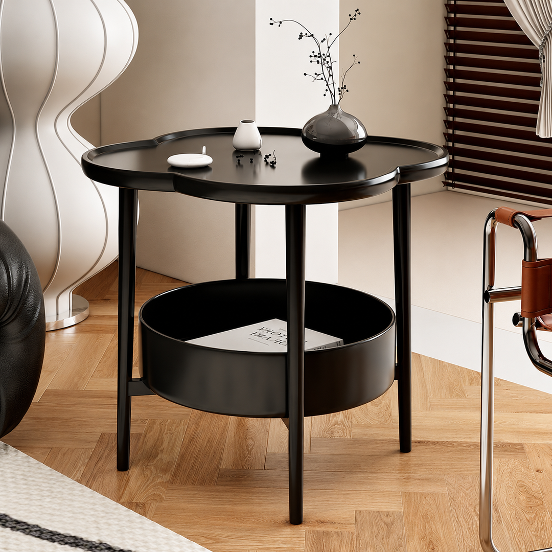 Floral Side Table