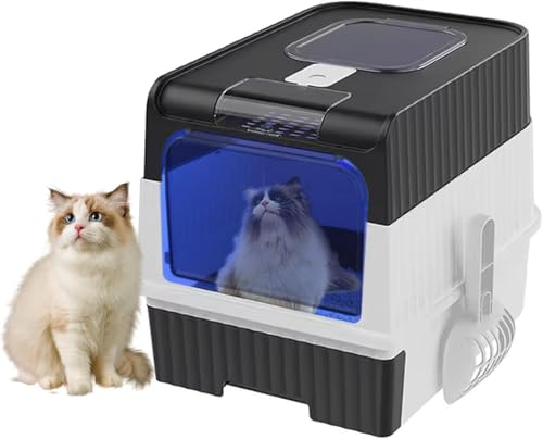 Emily Pets Enclosed Cat Litter Box  _0