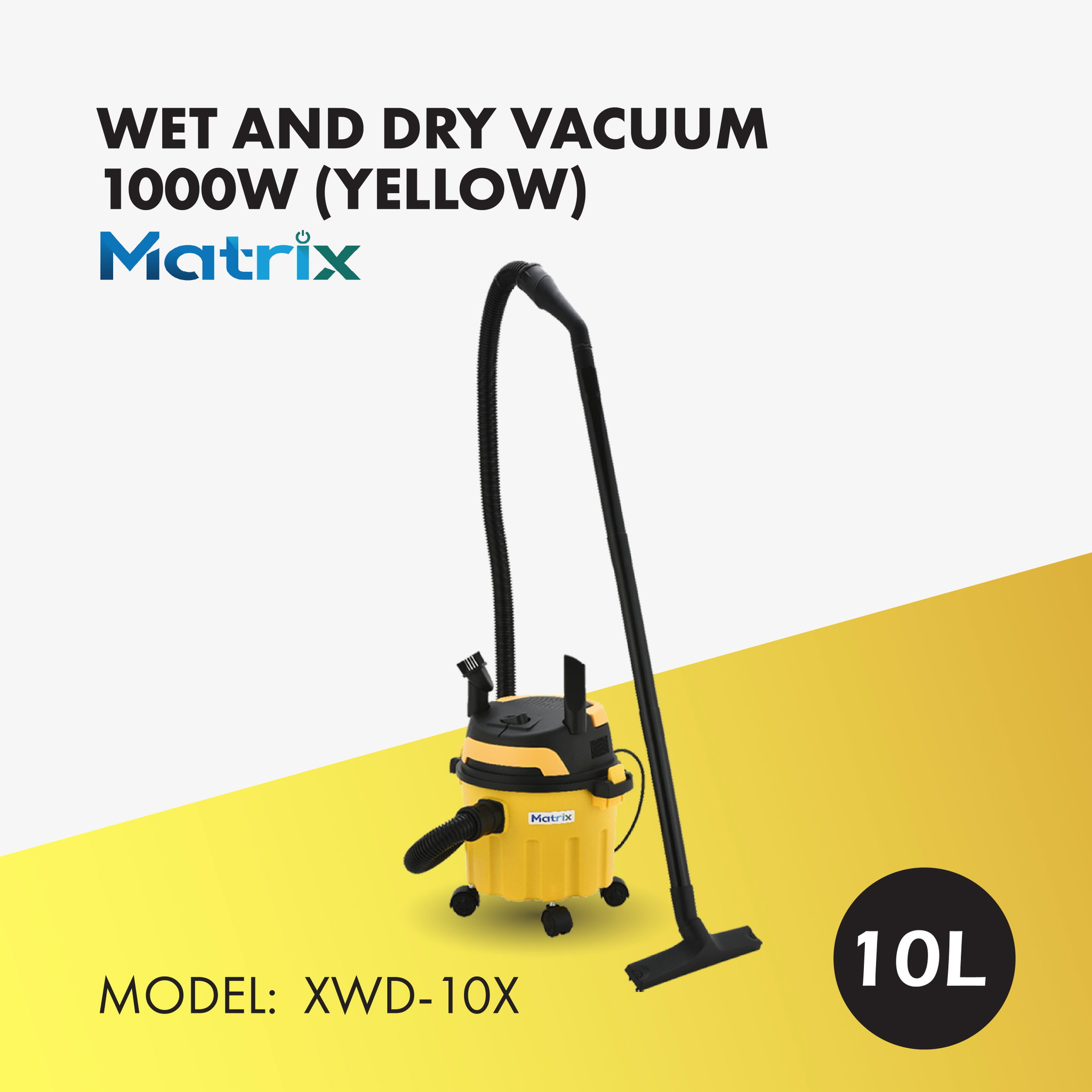 MATRIX WET AND DRY VACUUM 10L XWD-10X_0